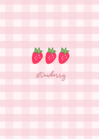 strawberry plaid =pink=