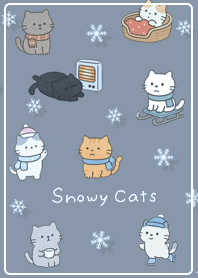 blue Snowy Cats 03_2