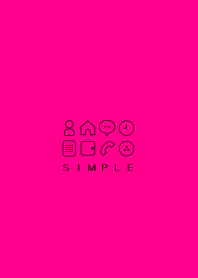 SIMPLE(black pink)V.346b