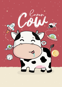 Cow Lover Red.