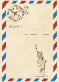 Airmail New York America Ver.