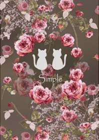 A chic world of cats and roses15.