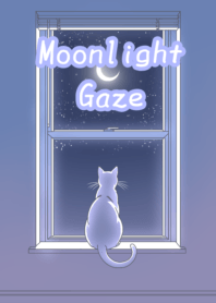 Moonlight Gaze (B/W 01)