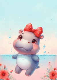 MooDong little hippo round body_2