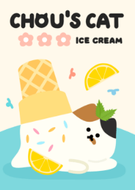 Chou's Cat Ice Cream 2023 LET'S DRAW