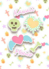 Kawaii Mexico illustration