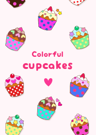 Colorful cupcakes 2