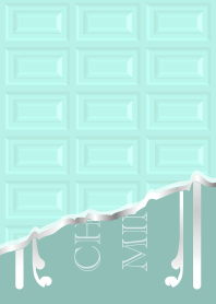 100%Chocolate Mint Green
