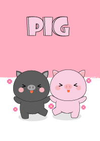 Cute Cute Sum Pig Theme