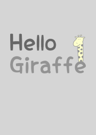 Hello Giraffe gray 54