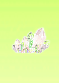 幸運クリスタルライトグリーン