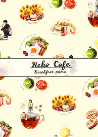 Neko Cafe - breakfast menu -