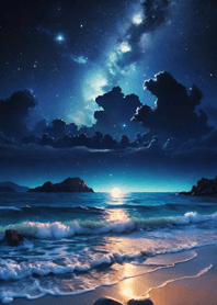 海上星空 1