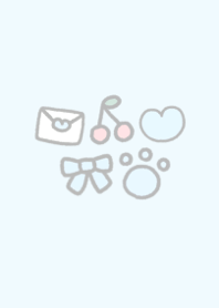 ♡ ふんわりみずいろ ♡