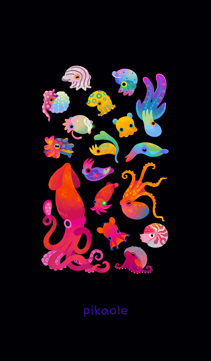 魷魚和章魚