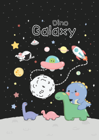 Galaxy Dinosaur Black!
