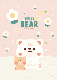 Teddy Bear Flower Garden Lovely