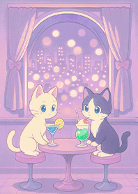 Valentine's Day-Showa Retro Cat Cafe1B
