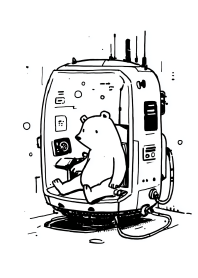 シロクマの秘密基地