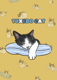 tuxedocat4 - mustard