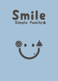 Smile & suika Smoke blue