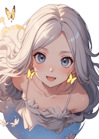 Comfortable good day, flower girl 93aa