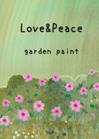 Oil painting art [garden paint 192]