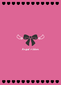 simple angel heart Theme Ribbon 17