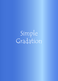 Simple Gradation -GlossyBlue 9-