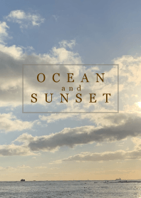OCEAN and SUNSET-HAWAII- 29