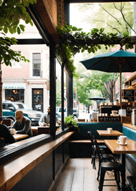 Cozy Coffee shop F54692