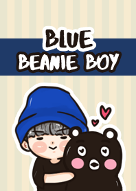 Blue Beanie Boy