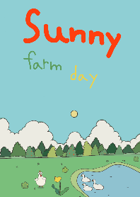 Sunny farm day