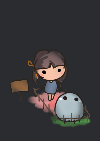 girl - bird zoo