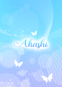Akashi skyblue butterfly theme