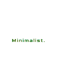 Minimalist THEME @144