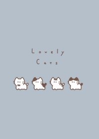 小貓 / blue beige