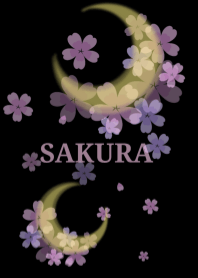 SAKURA and CRESCENT MOON