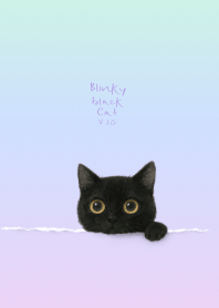 Blinky Black Cat v1.5 (Aurora gradient)