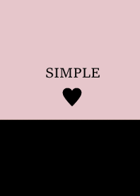 SIMPLE HEART (monotone2)