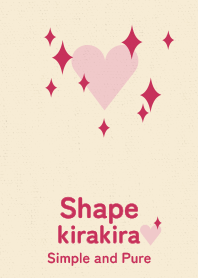kirakira heart strawberry milk