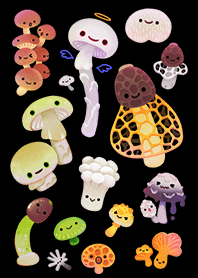 Happy mushroom _ J