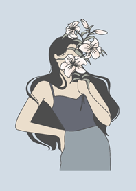 minimal lily girl