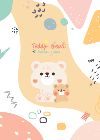 Teddy Bear Fashion Chic