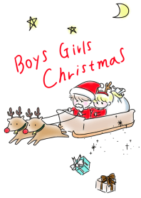 Boys Girls Christmas.