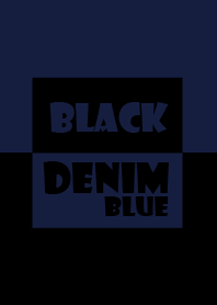 Black & denim blue Theme