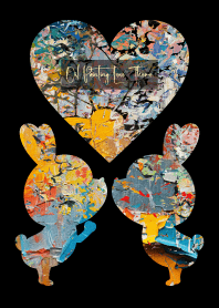 Oil Painting Love Theme 56