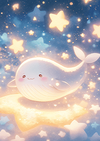 Dreamy Starry Sky of the White Whale7-5J