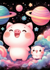 Cute little pig galaxy no.31