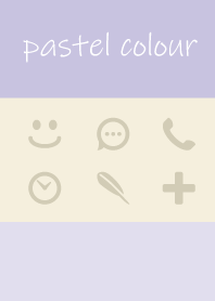 シンプル パステルカラーの着せ替え
